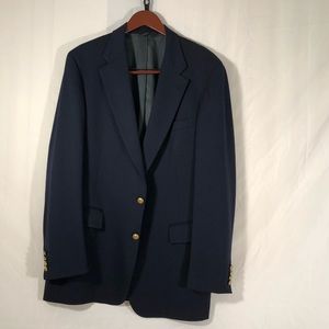 Narragansett Newport Wool Sport Coat navy 42L